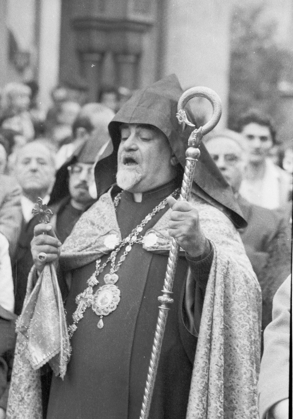 Monseigneur Hagop Vartanian, Vicaire Général des Arméniens du Midi de la France - Année: 1976